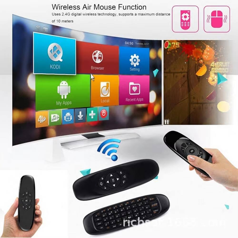 All Types Of MI Air Mouse Available In Remote Hut Voice Control Remote all tv connet use– Android TV Box & PC